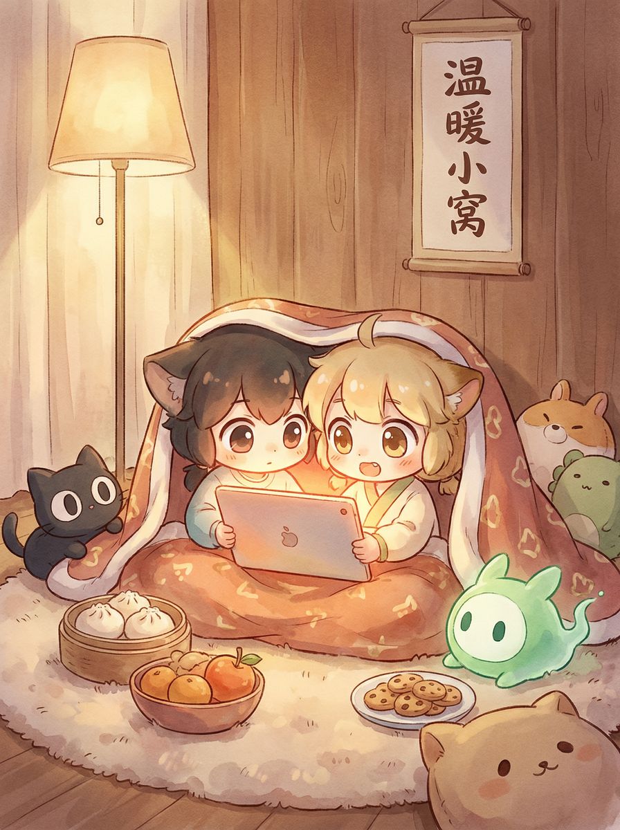 少女萝莉动漫-温暖小窝生活日常动漫