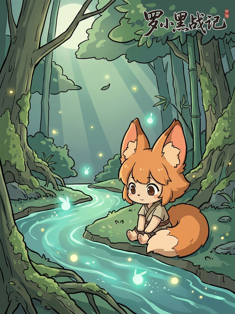 少女萝莉动漫-灵狐溪语自然奇幻动漫